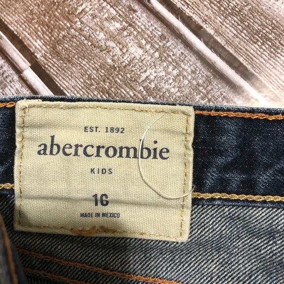 Abercrombie Kids nice distressed Jeans Size 16 - Picture 8 of 8